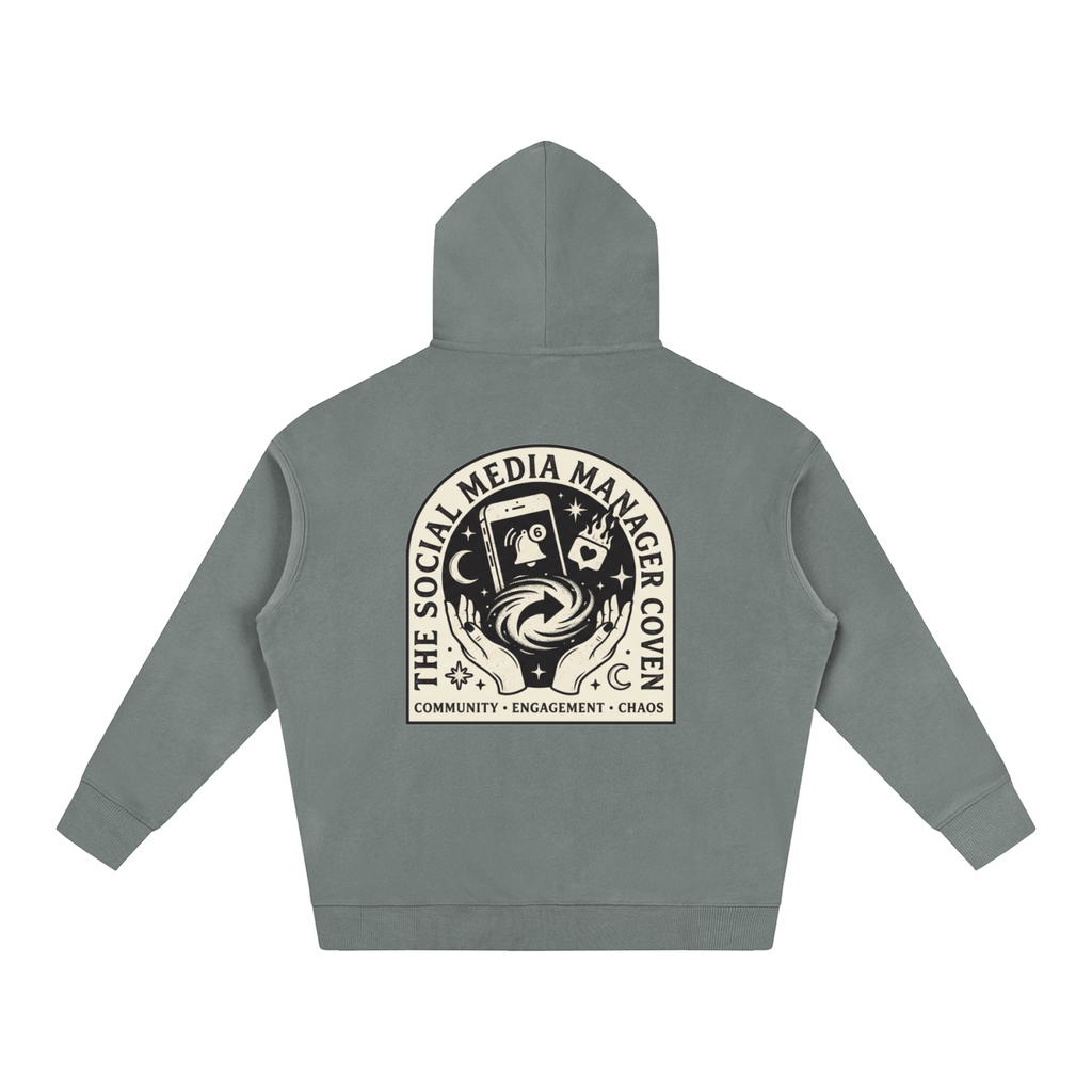 The Social Media Coven | Oversized Fleeced Hoodie
