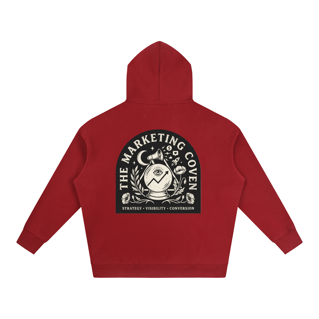 The Marketing Coven | Oversized Fleeced Hoodie