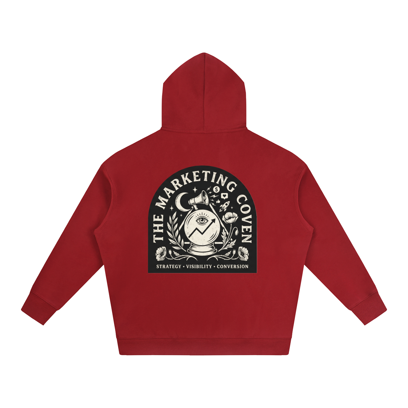 The Marketing Coven | Oversized Fleeced Hoodie