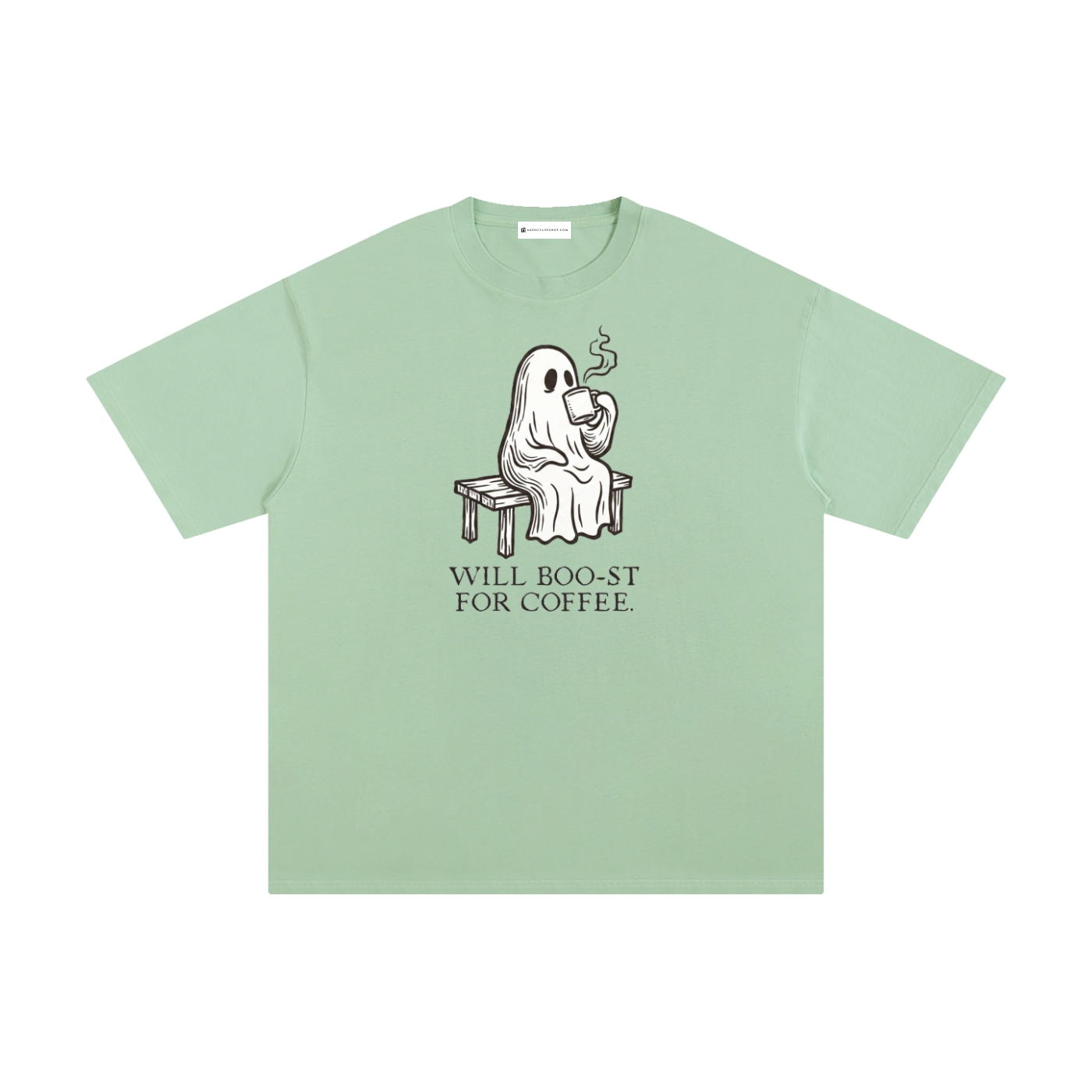 Will Boo-st for Coffee | Unisex Pure Cotton T-Shirt