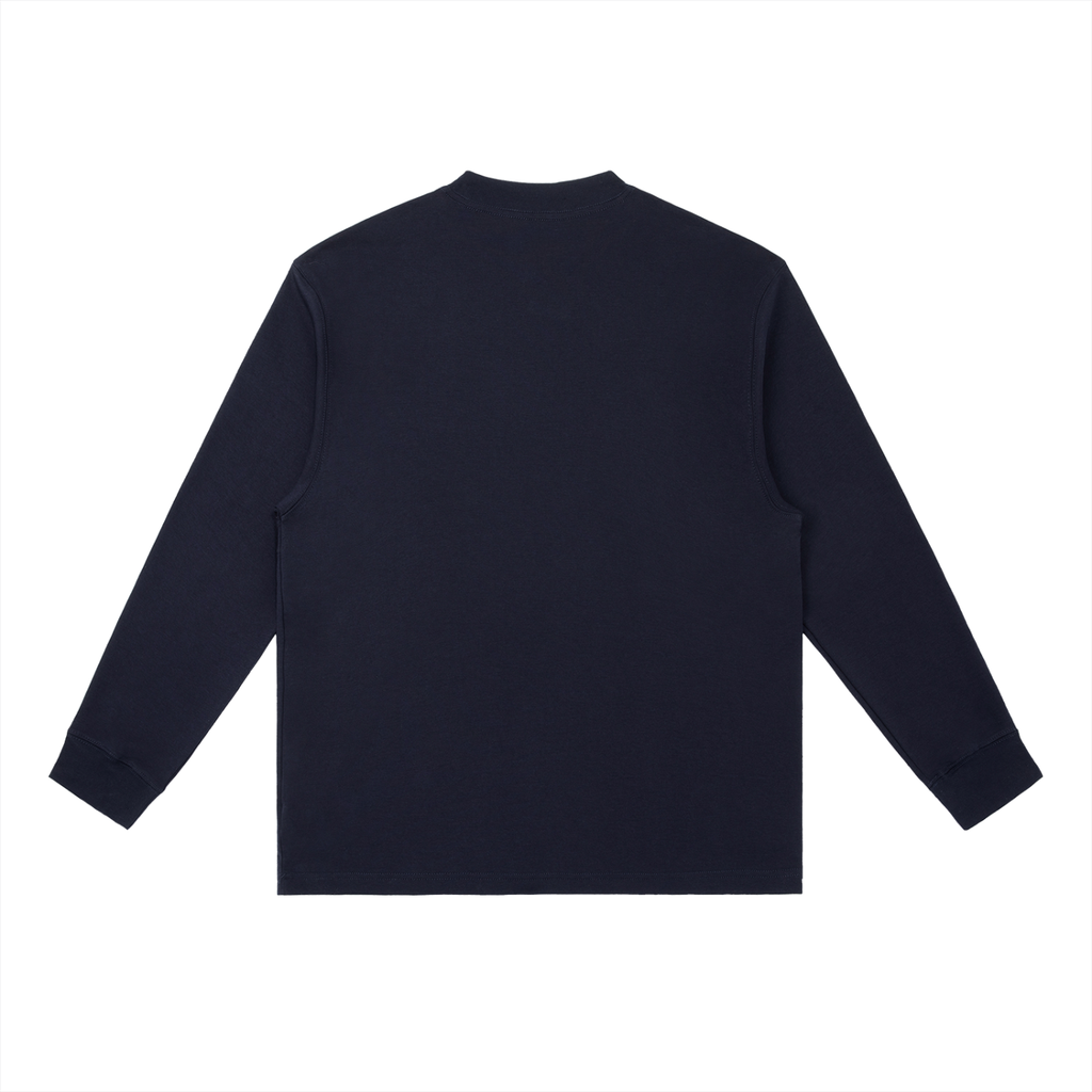 Design Like Somebody's Watching | Essential Crewneck Long-Sleeve T-Shirt