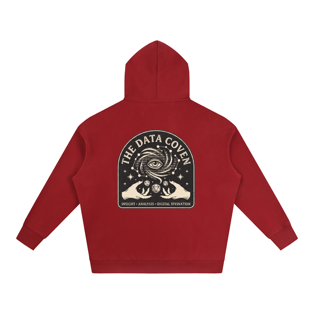 The Data Coven | Oversized Fleeced Hoodie