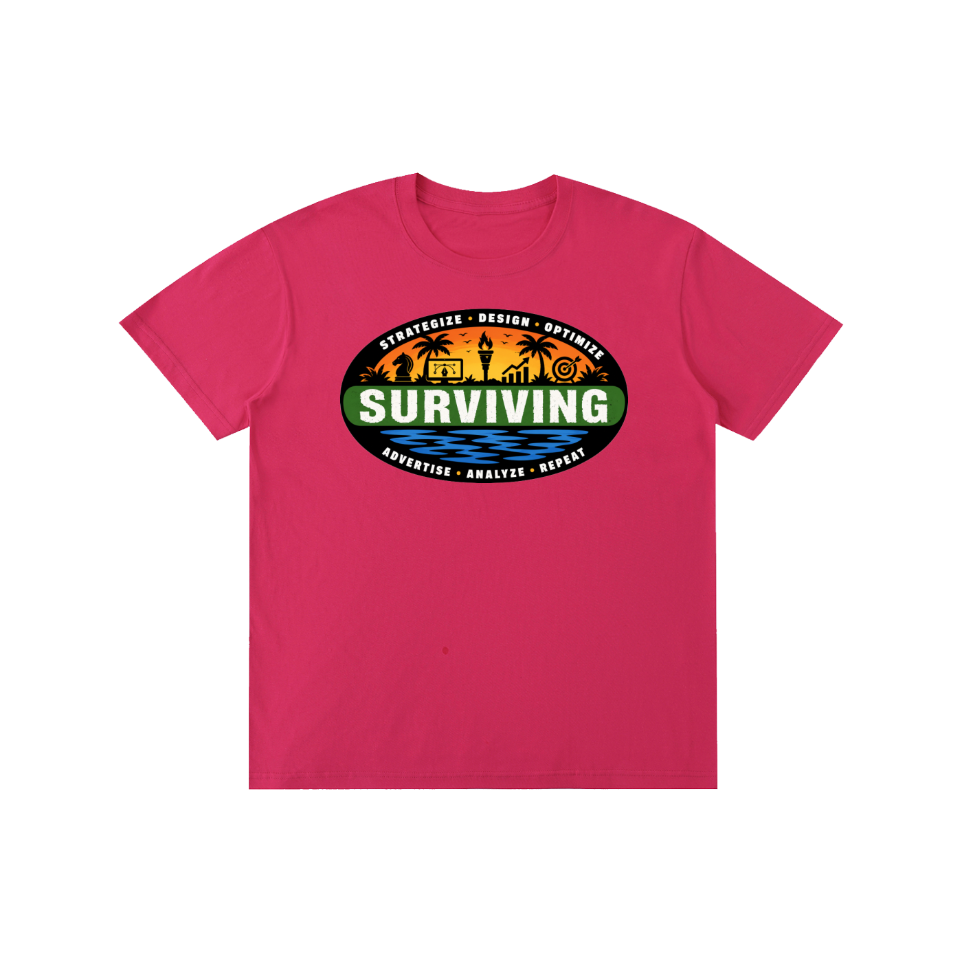 Surviving in Marketing | Pure Cotton Unisex T-Shirt