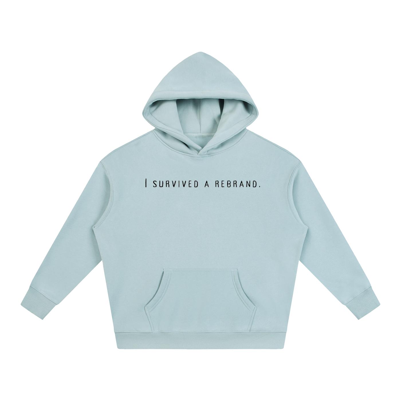 I Survived A Rebrand | Oversize Fleeced Hoodie