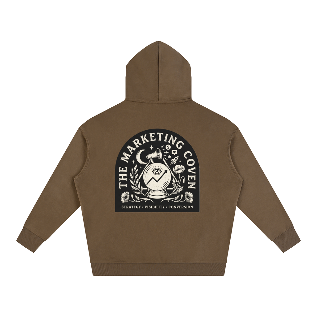 The Marketing Coven | Oversized Fleeced Hoodie