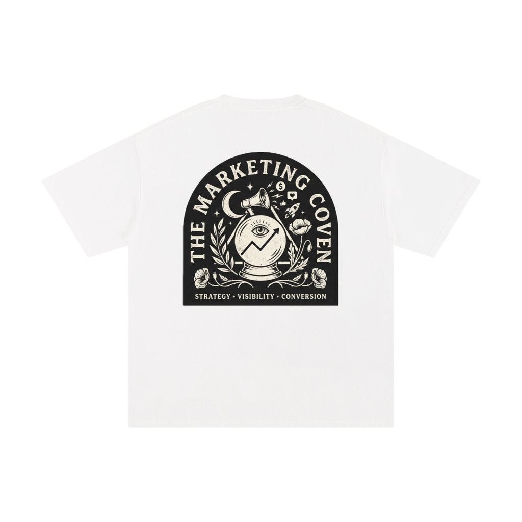 The Marketing Coven | Unisex Pure Cotton T-Shirt