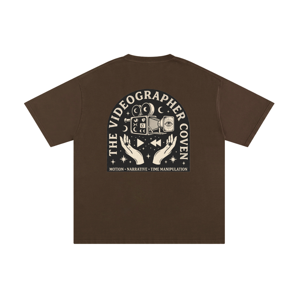 The Videographer Coven | Unisex Pure Cotton T-Shirt