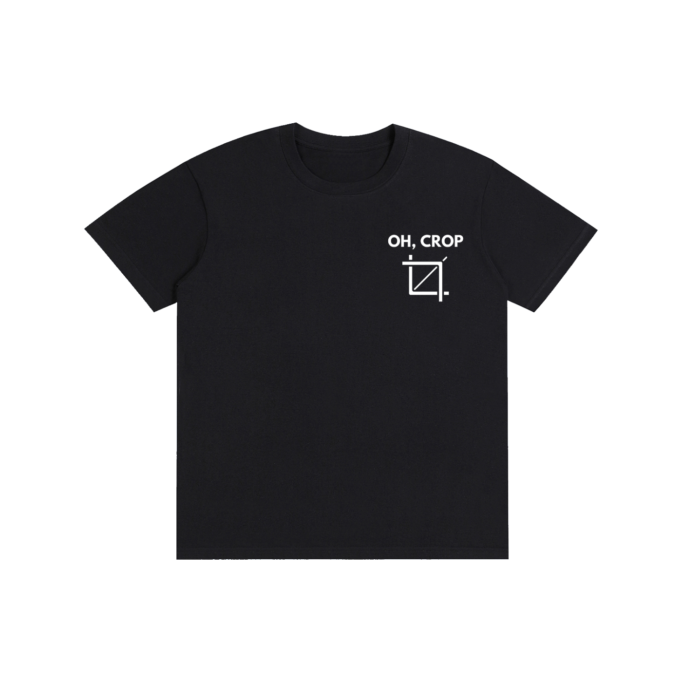 Oh, Crop | Pure Cotton Unisex T-Shirt