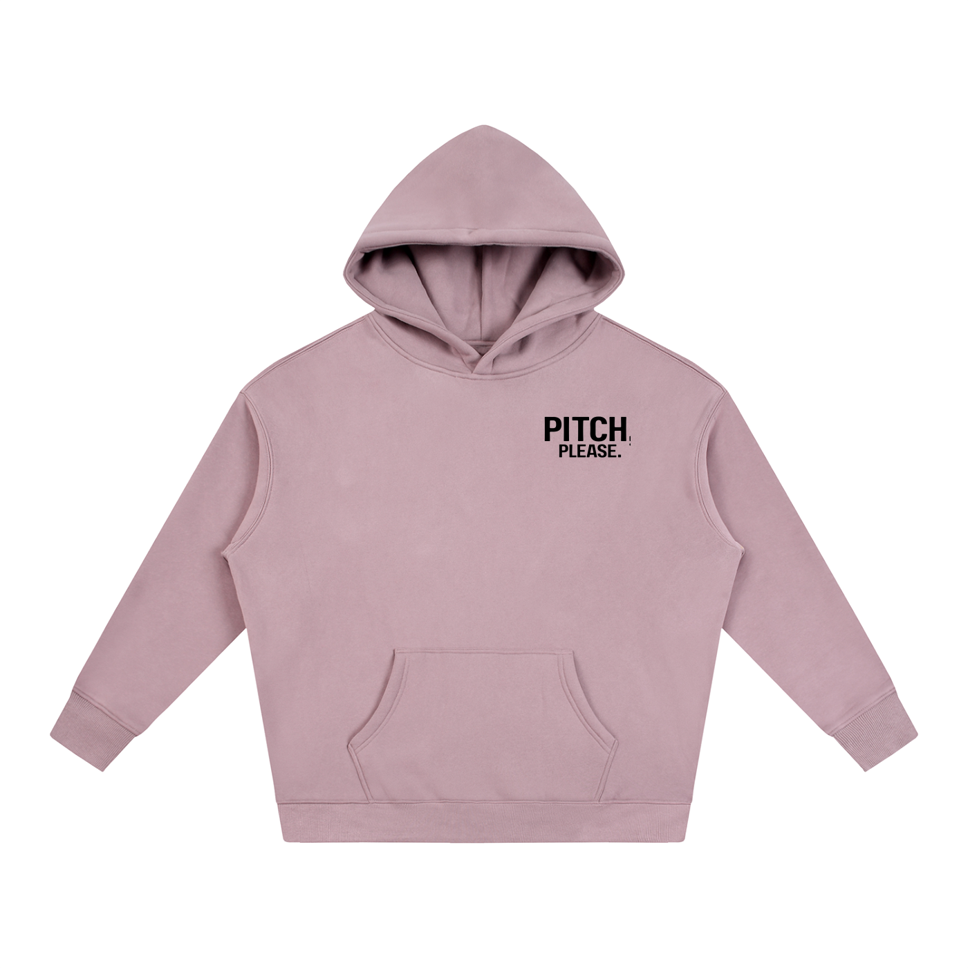 Pitch, Please | Oversize Fleeced Hoodie