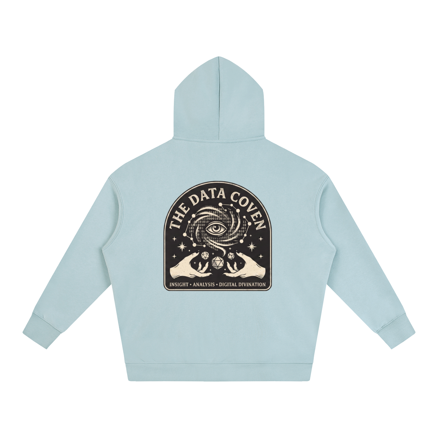 The Data Coven | Oversized Fleeced Hoodie