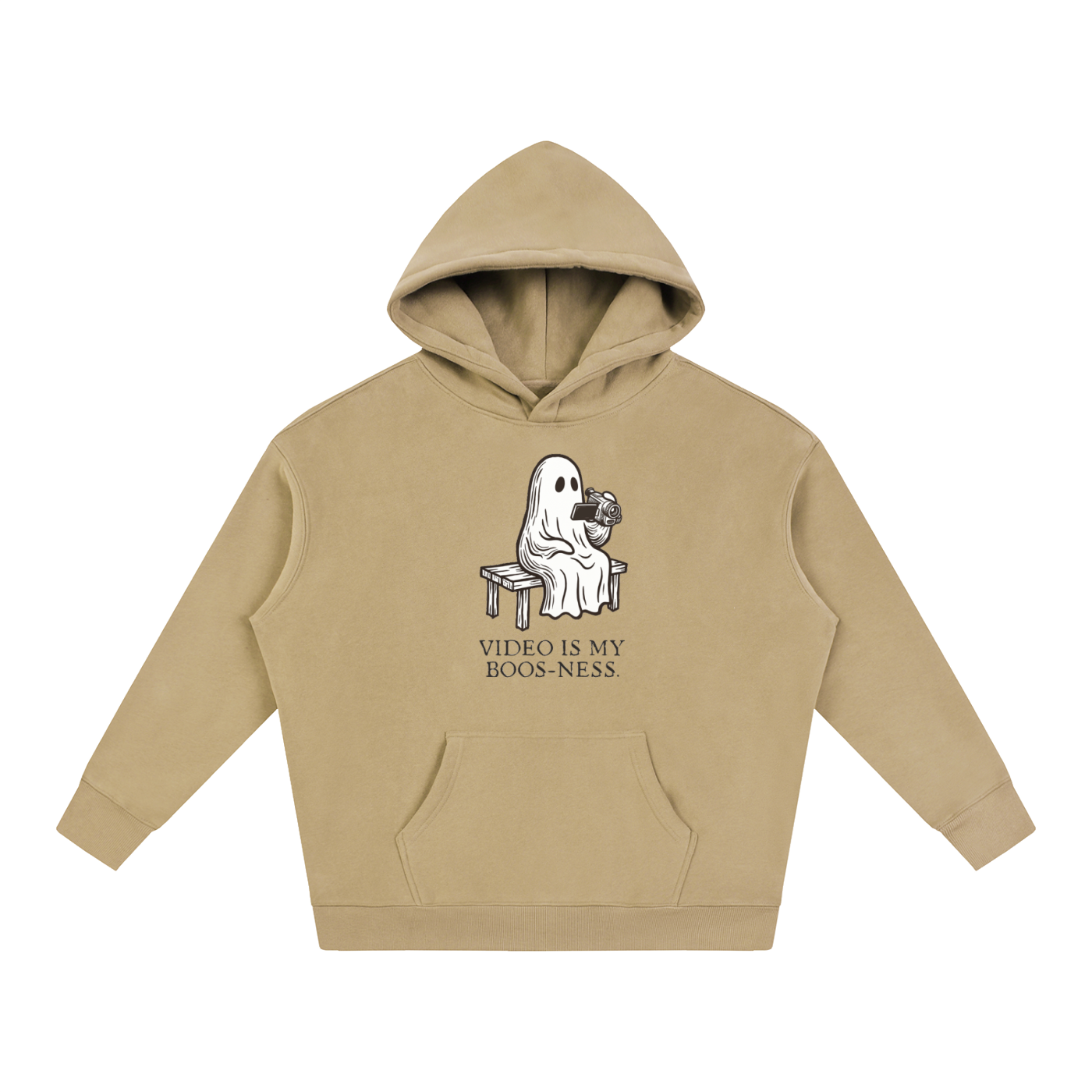 Video is My Boos-ness | Oversize Fleeced Hoodie