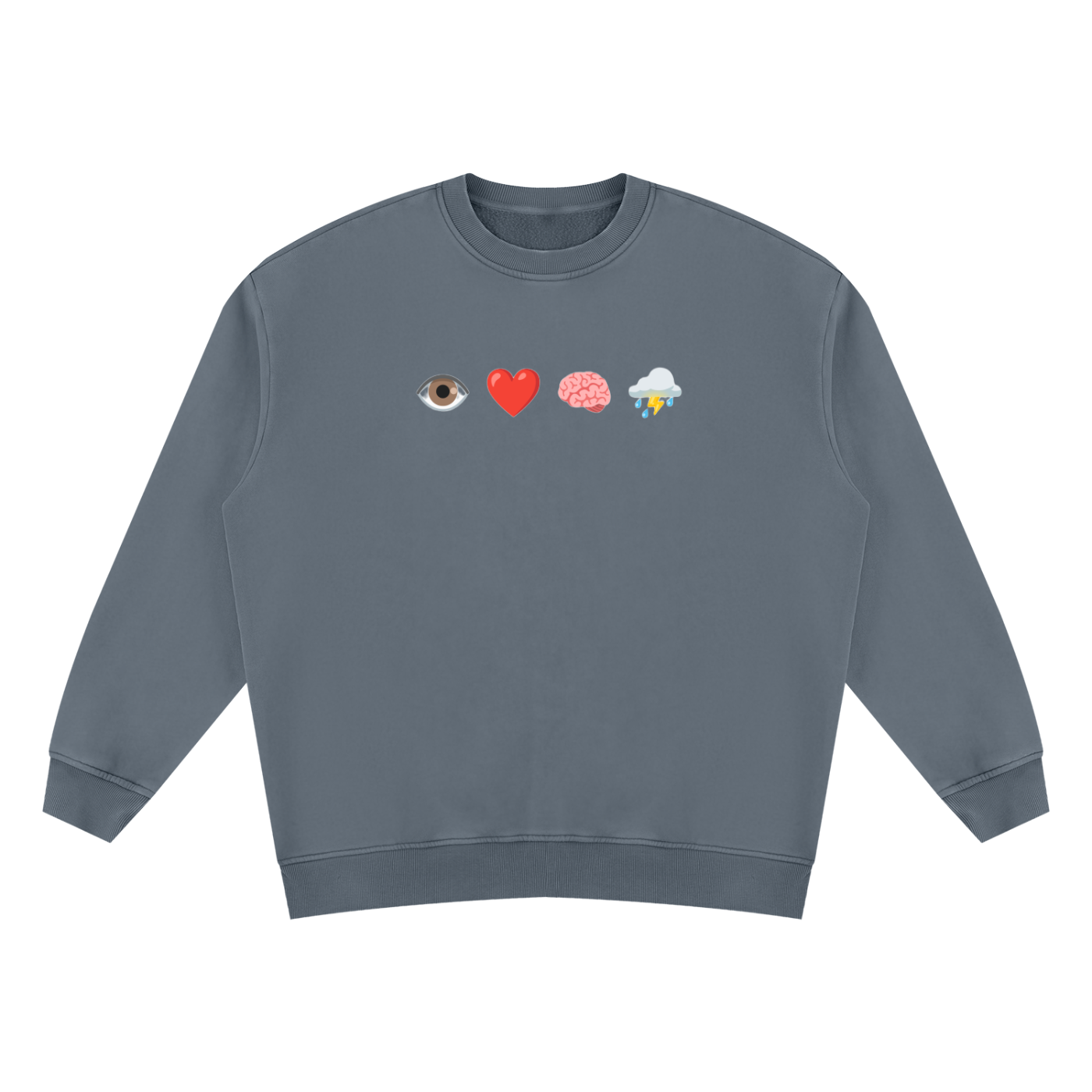 I Love Brainstorming | Unisex Vintage Wash Fleece Sweatshirt