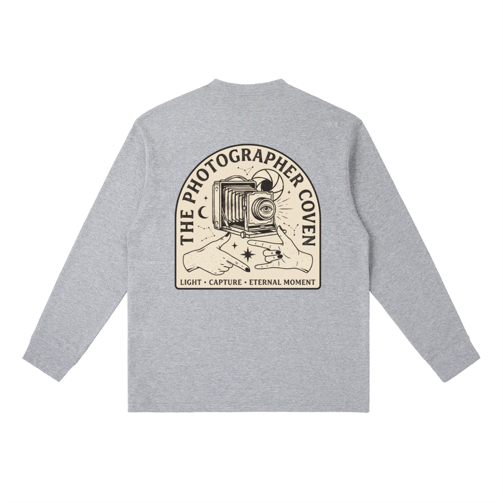 The Photographer Coven | Essential Crewneck Long-Sleeve T-Shirt