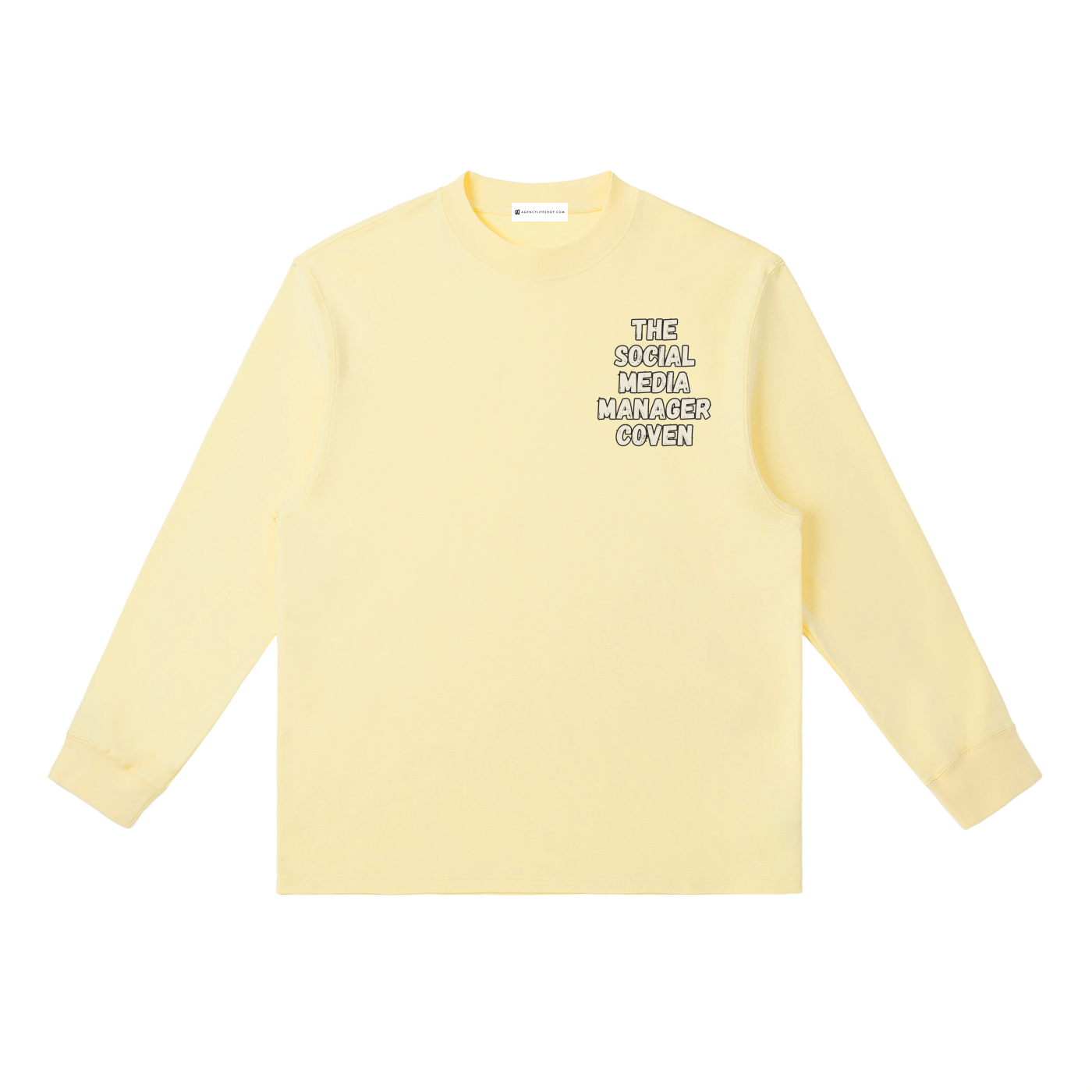 The Social Media Manager Coven | Essential Crewneck Long-Sleeve T-Shirt