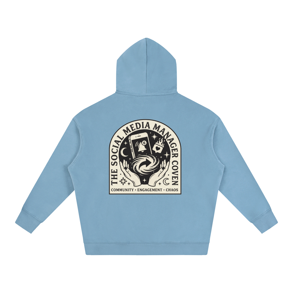 The Social Media Coven | Oversized Fleeced Hoodie