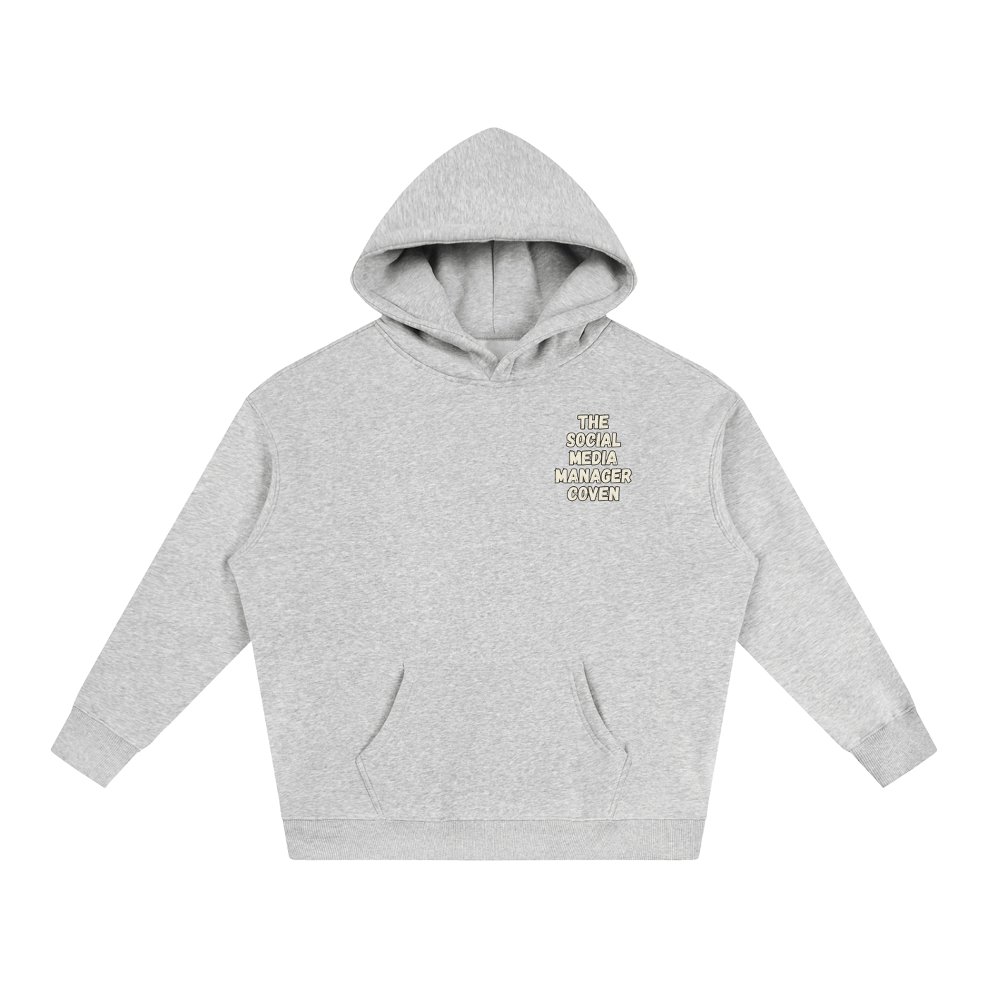 The Social Media Coven | Oversized Fleeced Hoodie