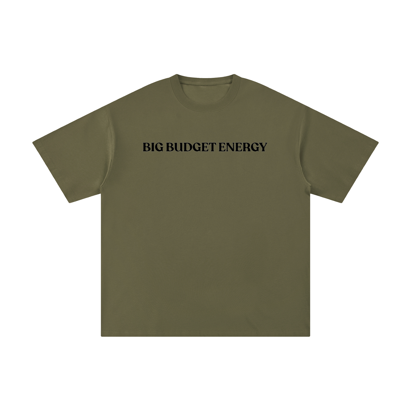 Big Budget Energy | Unisex Pure Cotton T-Shirt