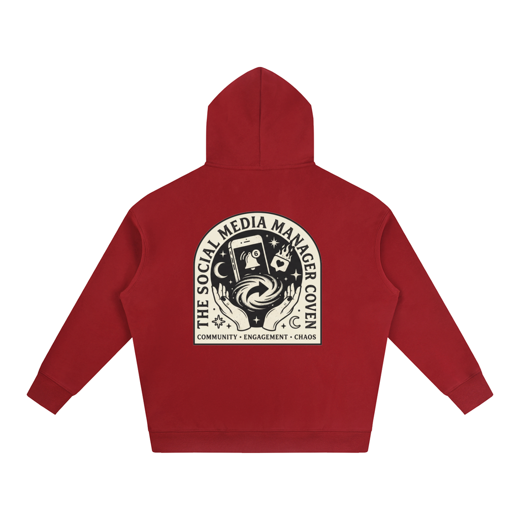 The Social Media Coven | Oversized Fleeced Hoodie