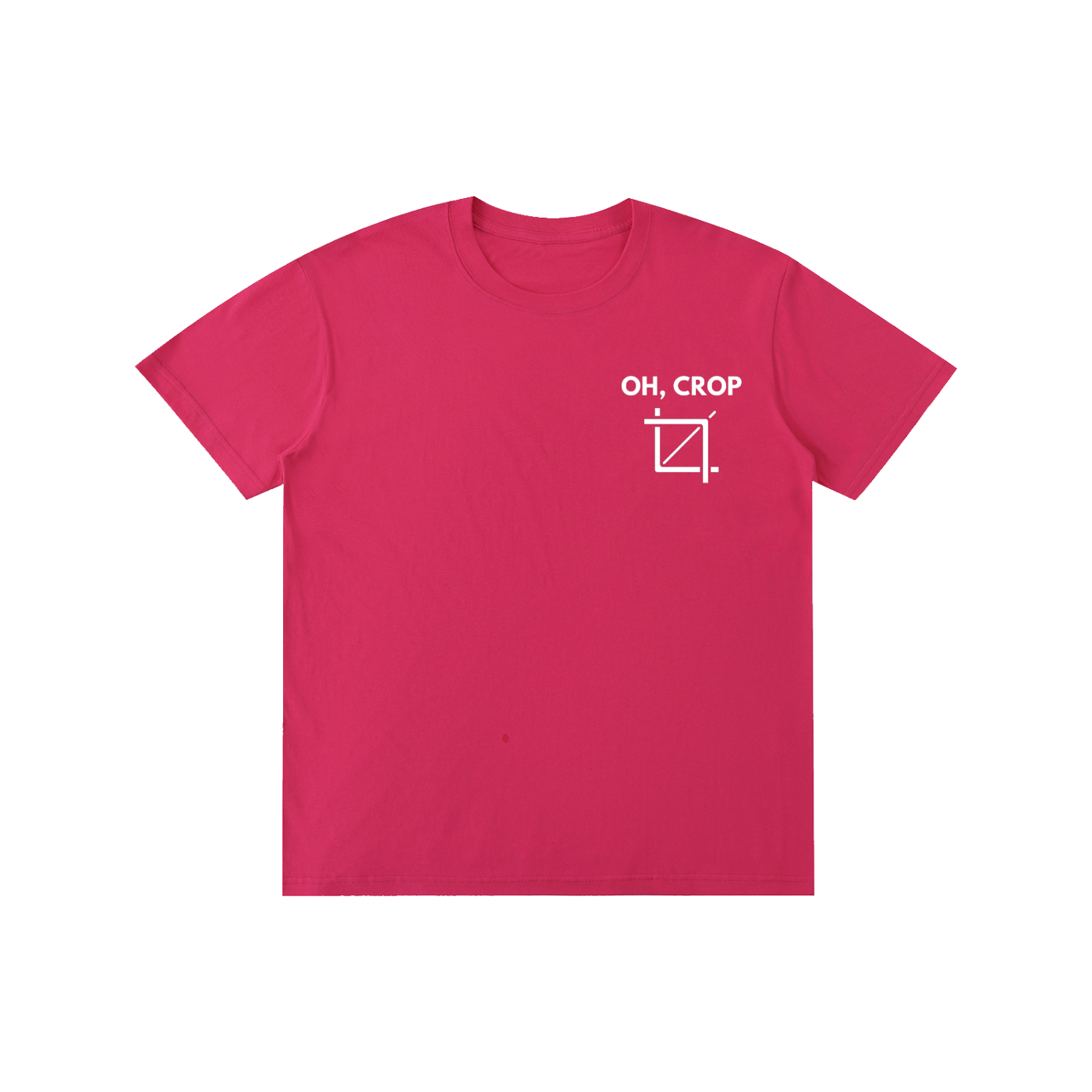 Oh, Crop | Pure Cotton Unisex T-Shirt