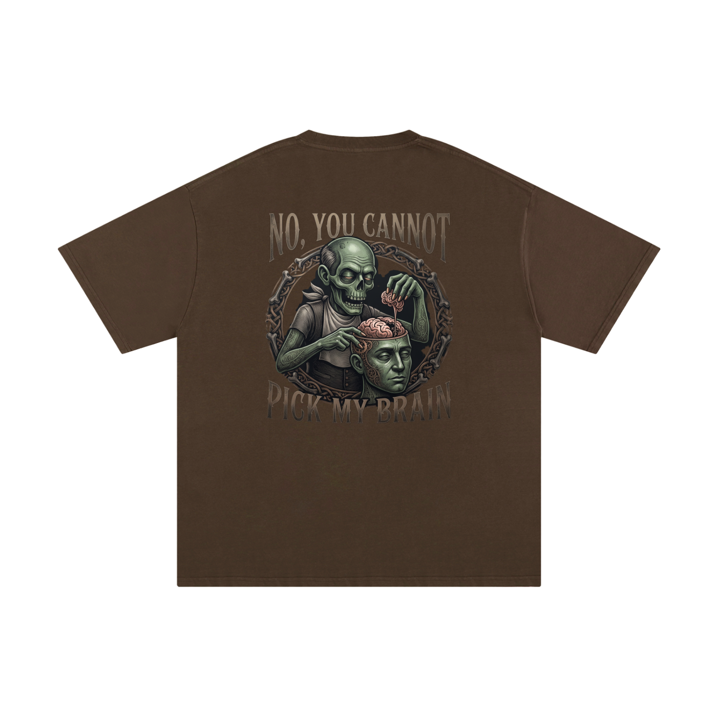 You Cannot Pick My Brain | Unisex Pure Cotton T-Shirt