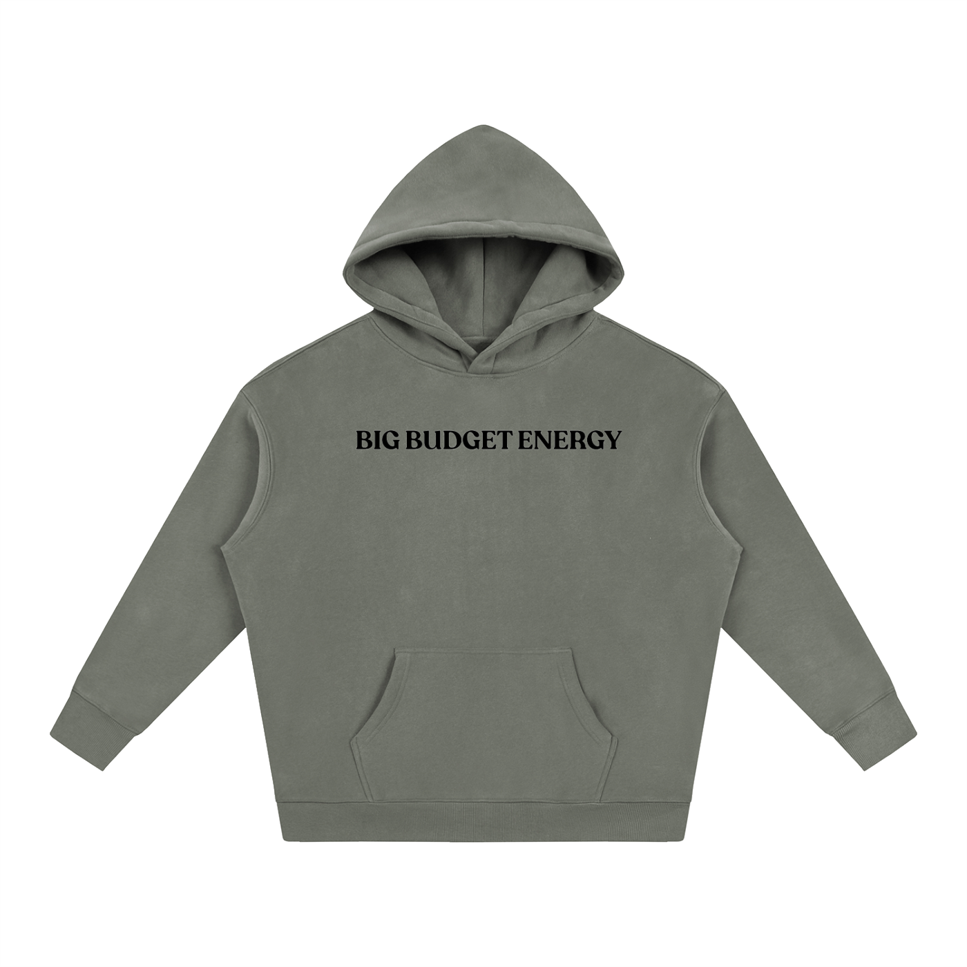 Big Budget Energy | Oversize Fleeced Hoodie